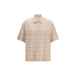 Sunflower Orange Cotton Pattern Men's Shirt